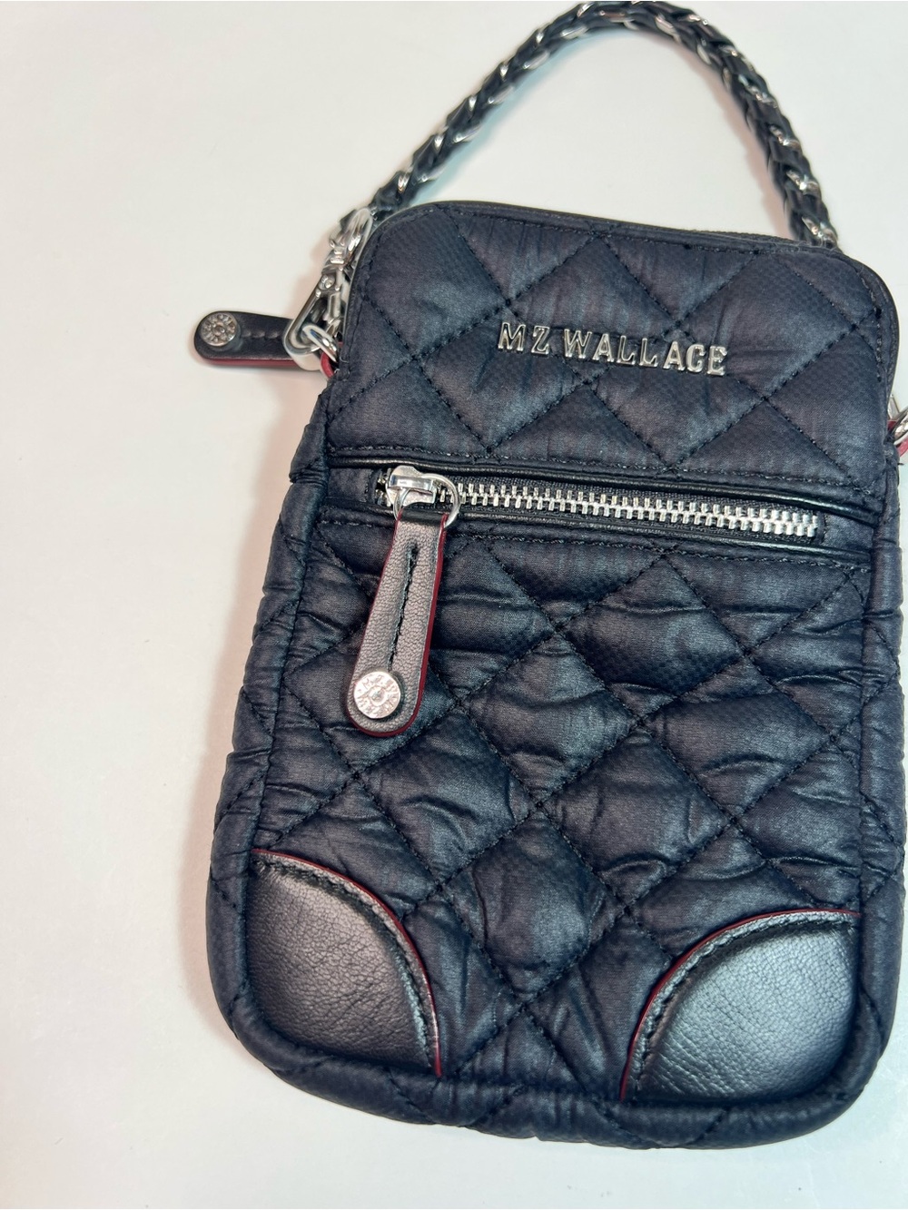 MZ Wallace Crosby Micro Quilted Nylon Bag Black - Picture 6 of 9
